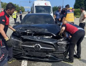 Galatasaray’ın yıldız fubolcusu trafik kazası geçirdi