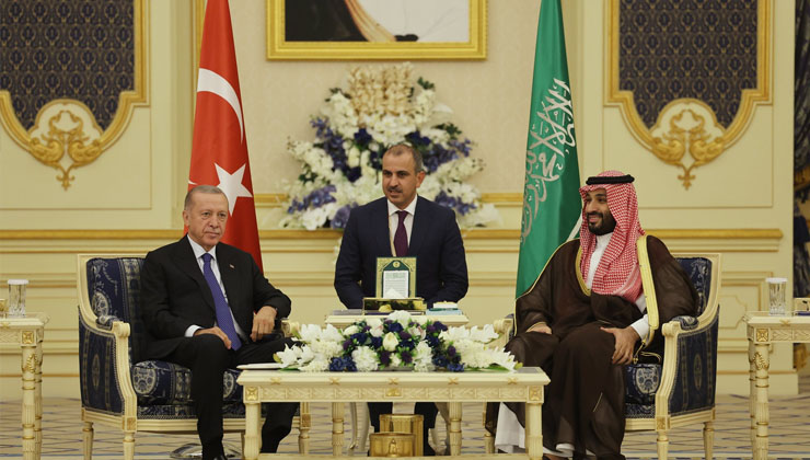 Cumhurbaşkanı Erdoğan Suudi Arabistan ziyaretinde