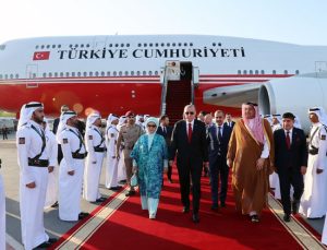 Cumhurbaşkanı Erdoğan Katar ziyaretinde