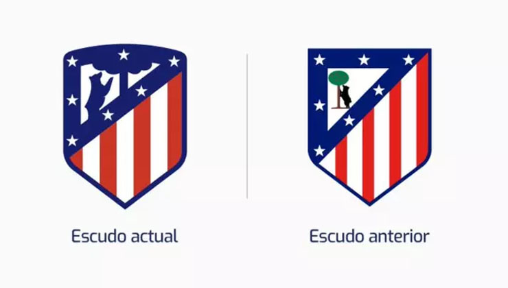Atletico Madrid eski logoya geri döndü!