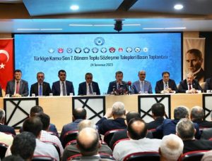 Türkiye Kamu-Sen 7. Dönem Toplu Sözleşme Taleplerini açıkladı