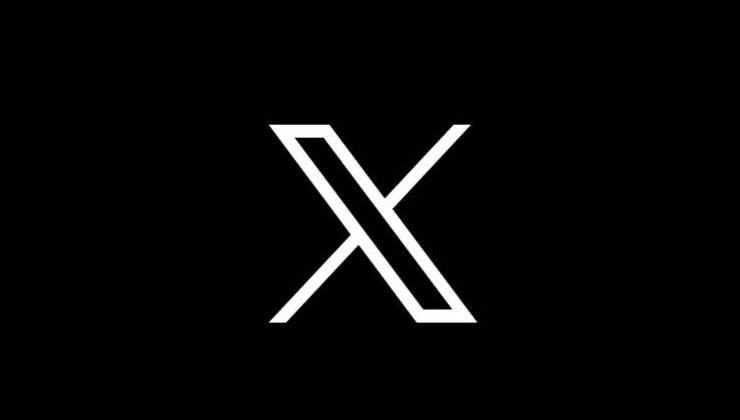 Twitter kuş logosunu değiştirdi, yeni logo X